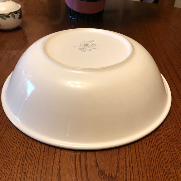 🍎 SALE 13" Large Salad Serving Bowl Bella Roma Cafe Classico - Picture 9 of 11